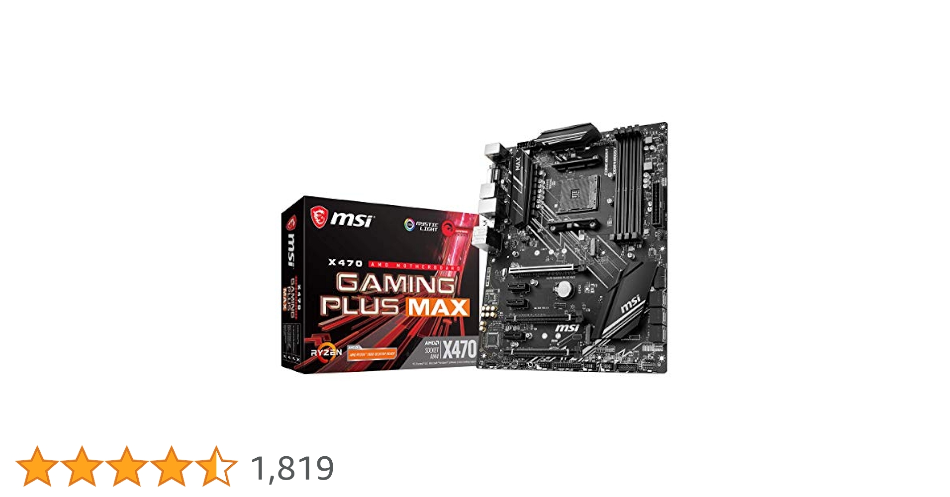 Amazon | MSI Performance Gaming AMD X470 Ryzen 2ND and 3rd